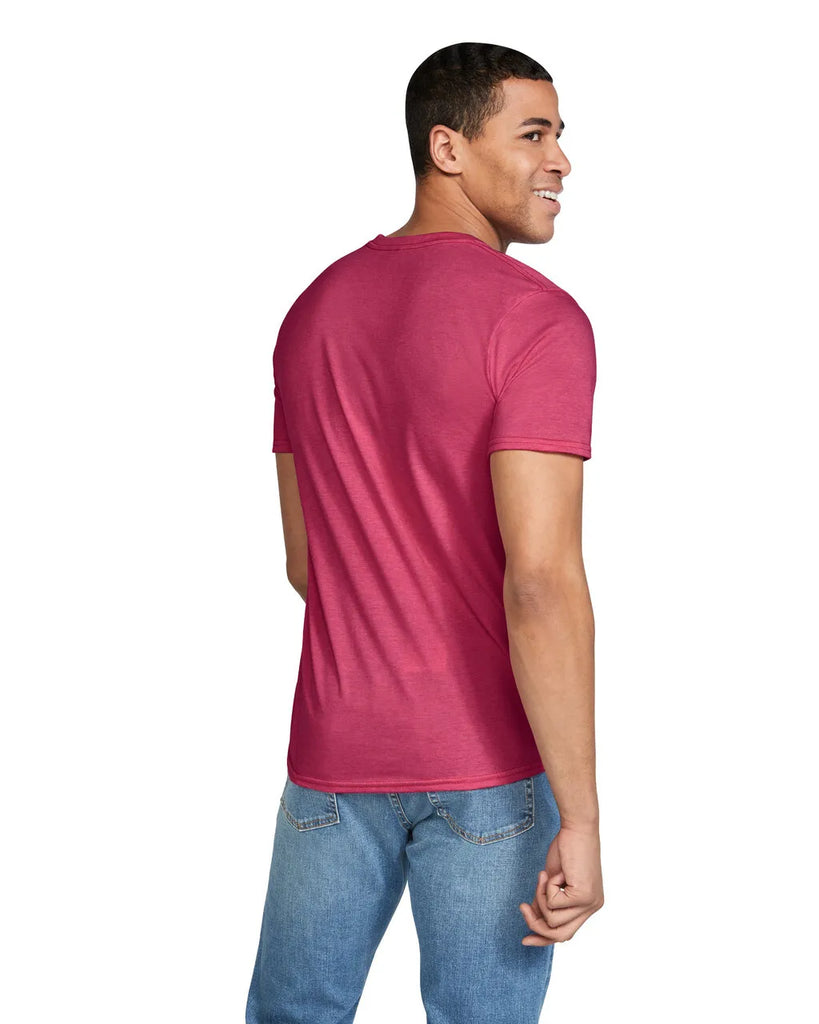 3X-Large Heather Cardinal Gildan 64000 