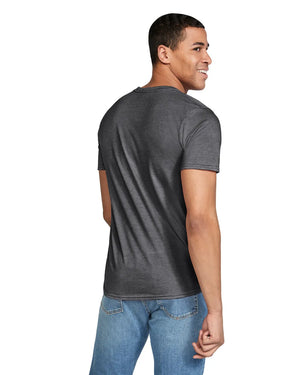 5X-Large Heather Dark Gray Gildan 64000 