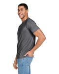 5X-Large Heather Dark Gray Gildan 64000 