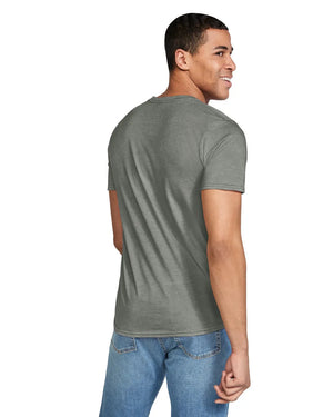 4X-Large Heather Military Green Gildan 64000 