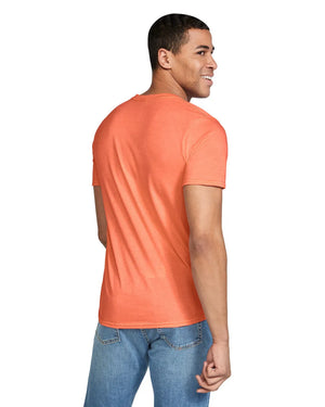 4X-Large Heather Orange Gildan 64000 