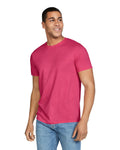 4X-Large Heather Red Gildan 64000 