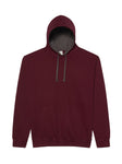 3X-Large Burgundy/Charcoal AWDis JHA003