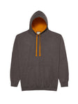 3X-Large Charcoal/Orange Crush AWDis JHA003 