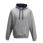 3X-Large Heather Grey/French Navy AWDis JHA003 