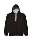 3X-Large Jet Black/Heather Grey AWDis JHA003