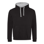 3X-Large Jet Black/Heather Grey AWDis JHA003
