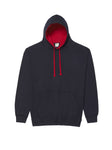 3X-Large French Navy/Fire Red AWDis JHA003 