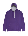 3X-Large Purple/Heather Grey AWDis JHA003 