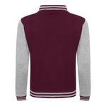 3X-Large Burgundy/Heather Grey AWDis JHA043 