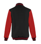 3X-Large Jet Black/Fire Red AWDis JHA043 