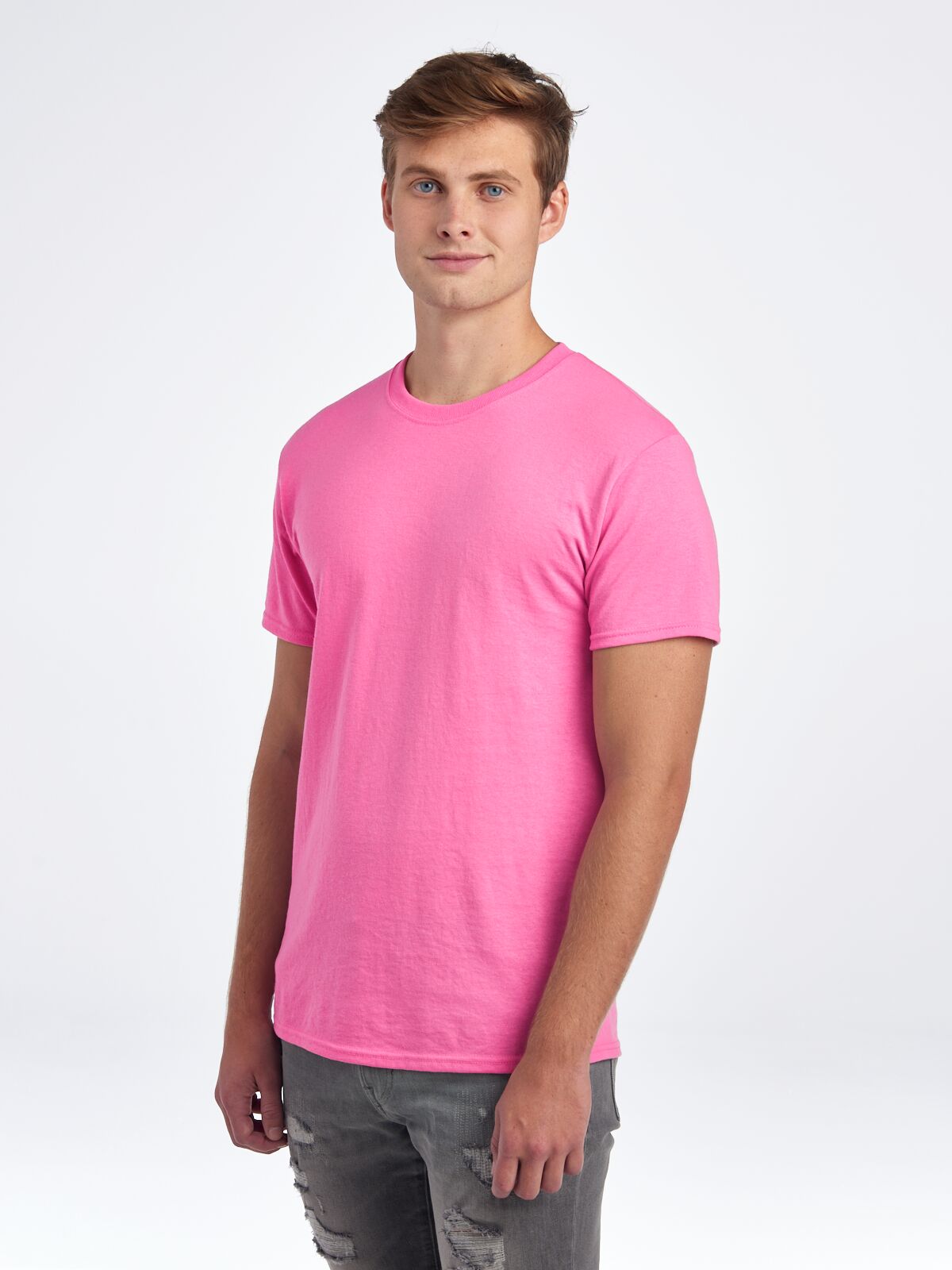 Jerzees 29LSR DRI-POWER® Unisex Long-Sleeve T-Shirt (Azalea