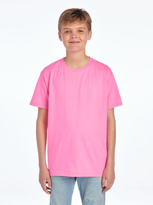 Youth X-Large NEON PINK Fruit of the Loom F3930Y 