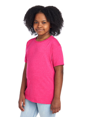 Youth X-Large Retro Heather Pink Fruit of the Loom F3930Y 