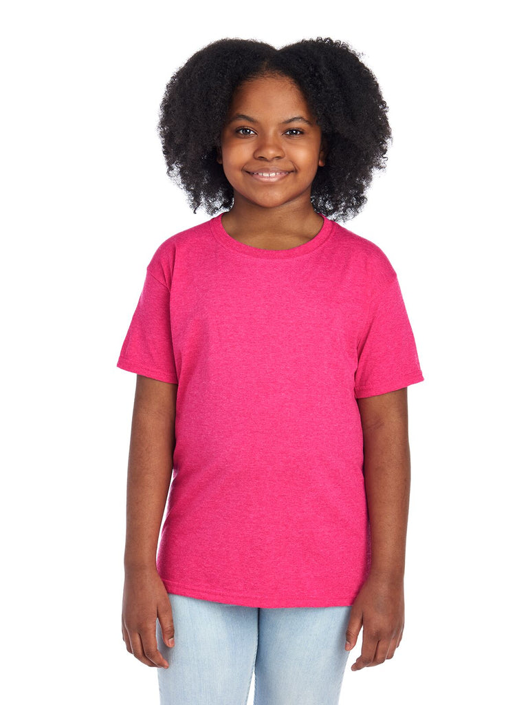 Youth X-Large Retro Heather Pink Fruit of the Loom F3930Y 