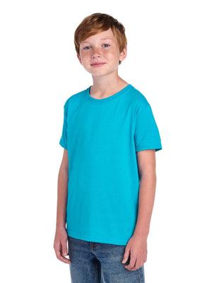 Youth X-Large TURQUOISE HEATHER Fruit of the Loom F3930Y 