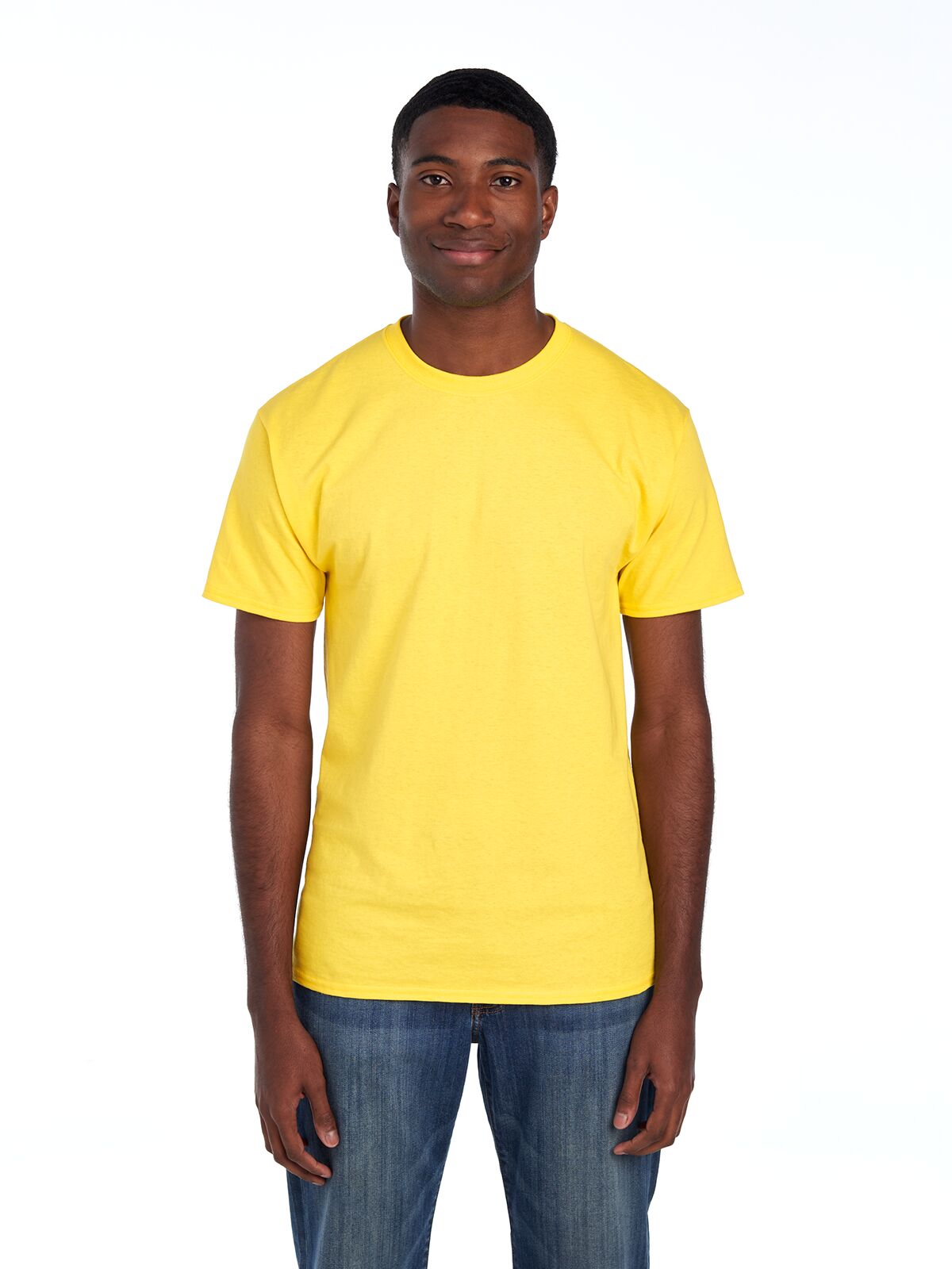 Fruit of the Loom 3930R HD Cotton™ Unisex T-Shirt (Yellow
