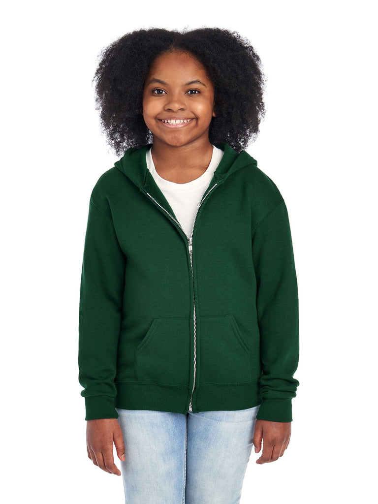 Youth X-Large FOREST GREEN Jerzees 993BR 