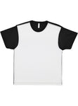 3X-Large White/Black SubliVie 1902 