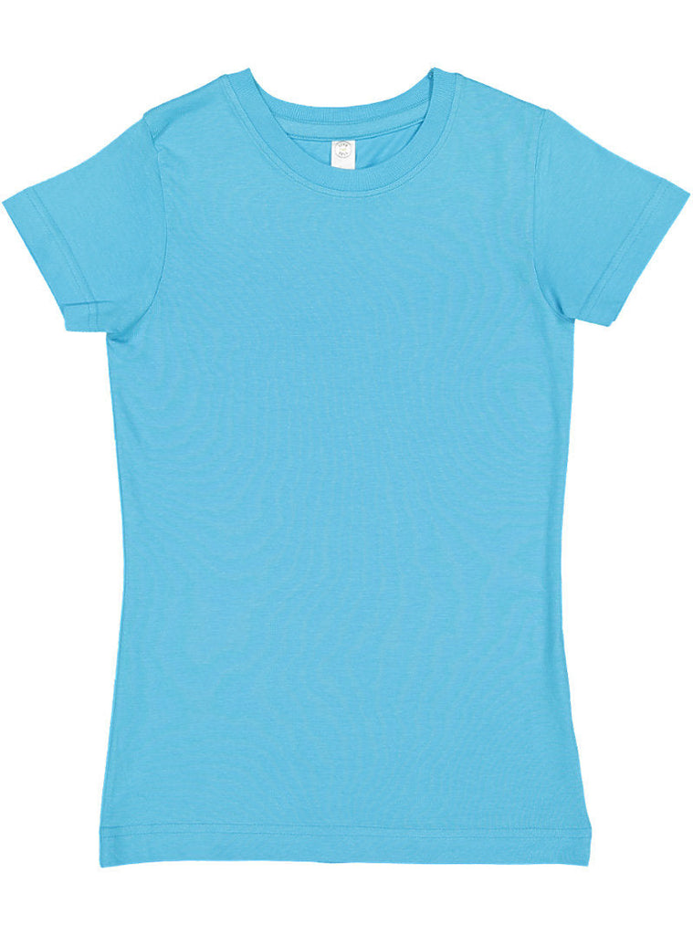 Youth X-Large Aqua LAT Apparel 2616 
