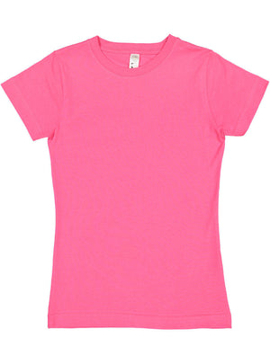 Youth X-Large Hot Pink LAT Apparel 2616 