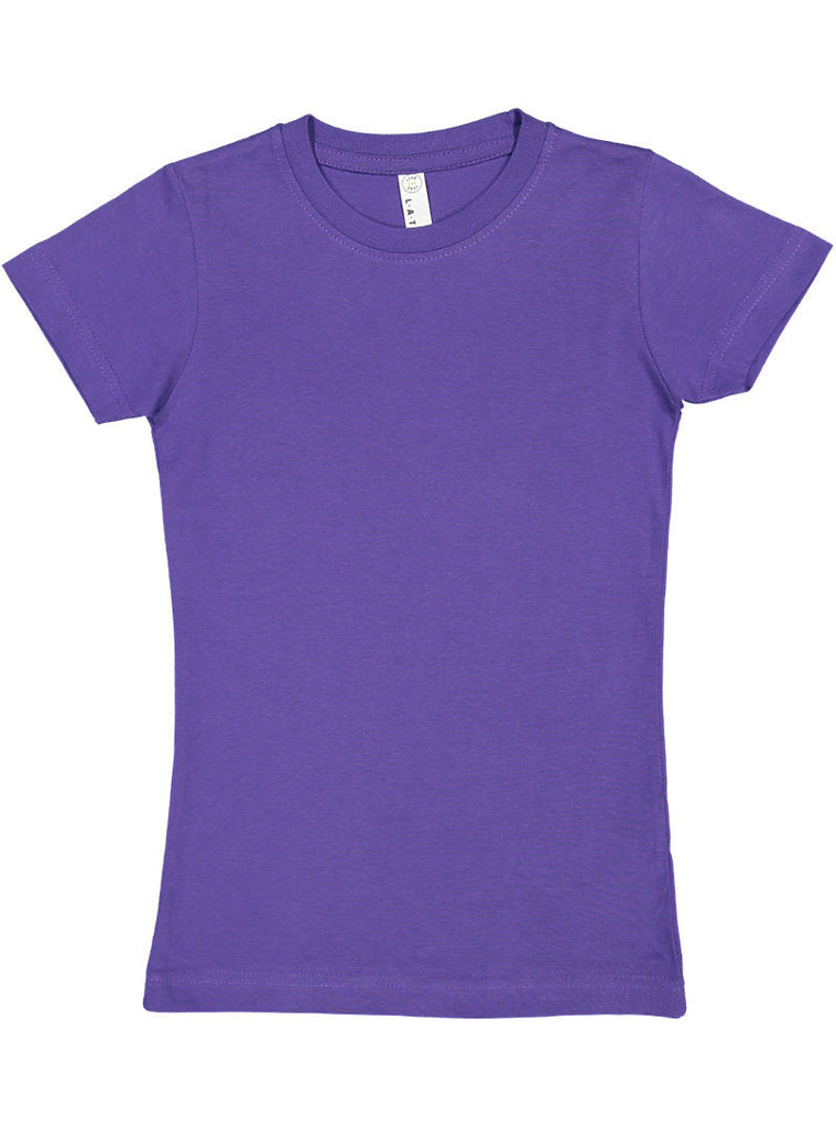 Youth X-Large Purple LAT Apparel 2616 