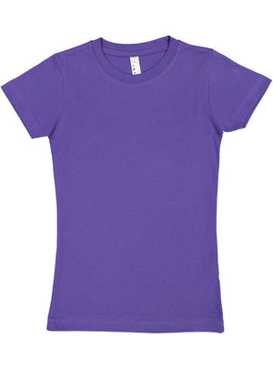 Youth X-Large Purple LAT Apparel 2616 