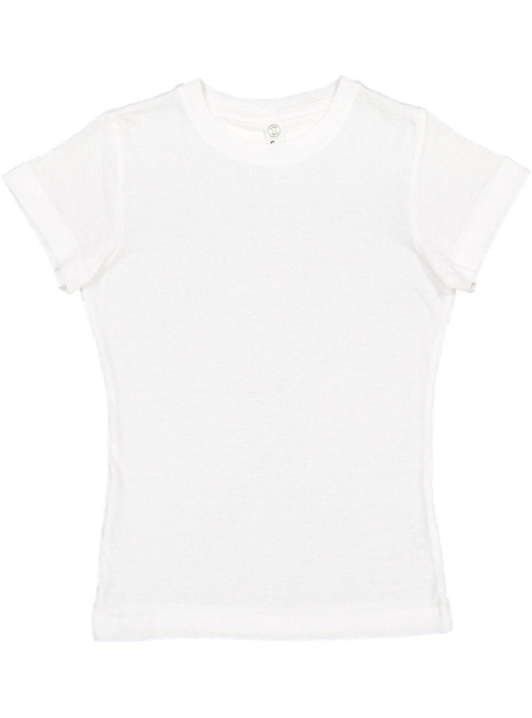 Youth X-Large White LAT Apparel 2616 