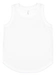 Youth X-Large White LAT Apparel 2692 