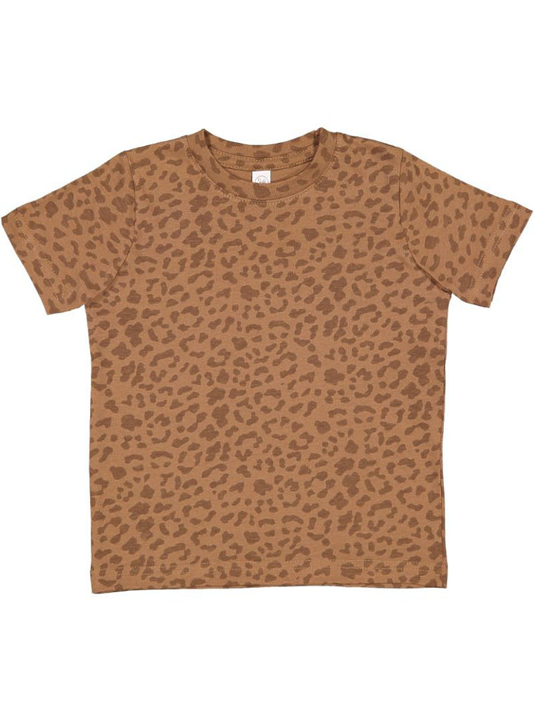 Toddler 7T Brown Leopard Rabbit Skins 3321 