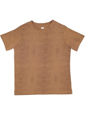 Toddler 7T Brown Reptile Rabbit Skins 3321 