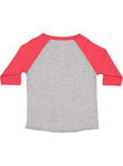 Toddler 5T/6T Vintage Heather/Vintage Red Rabbit Skins 3330 