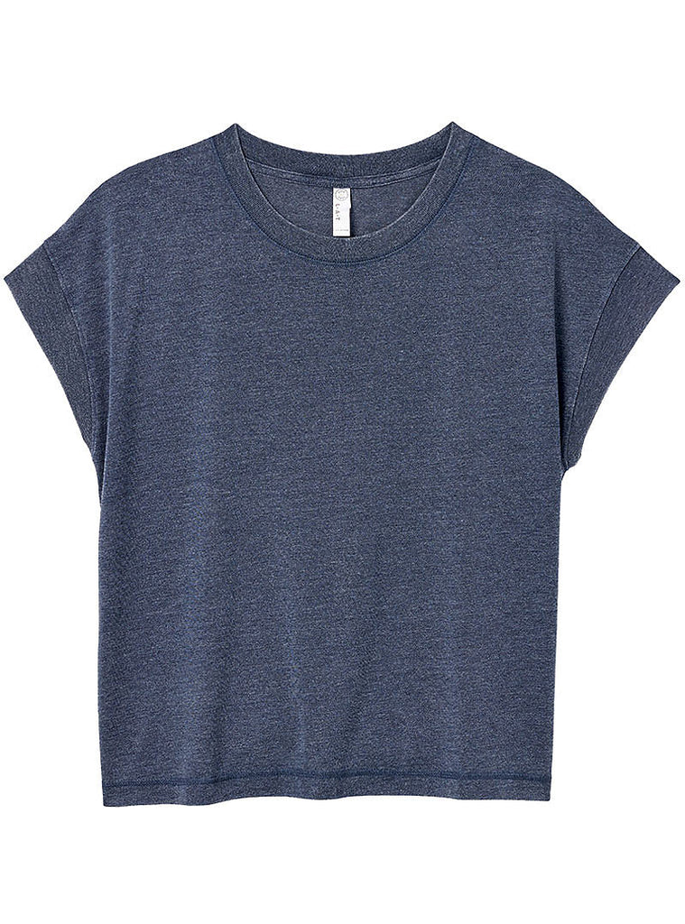 Women's 2X-Large Washed Navy LAT Apparel 3502 