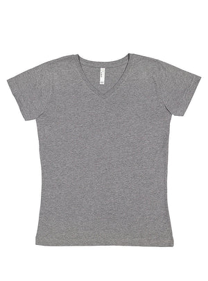 Women's 3X-Large Granite Heather LAT Apparel 3507 
