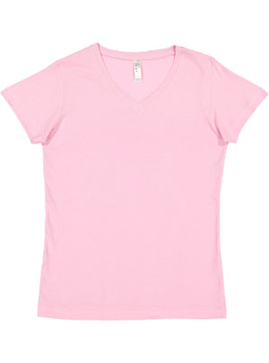 Women's 3X-Large Pink LAT Apparel 3507 