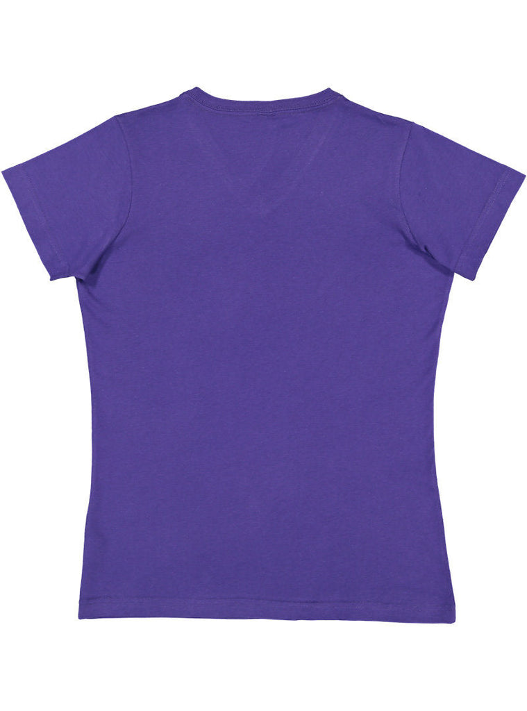 Women's 3X-Large Purple LAT Apparel 3507 