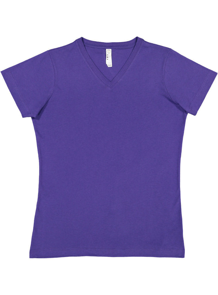Women's 3X-Large Purple LAT Apparel 3507 