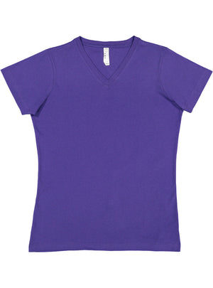 Women's 3X-Large Purple LAT Apparel 3507 