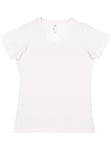 Women's 3X-Large White LAT Apparel 3507 