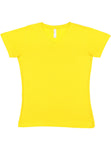 Women's 3X-Large Yellow LAT Apparel 3507 