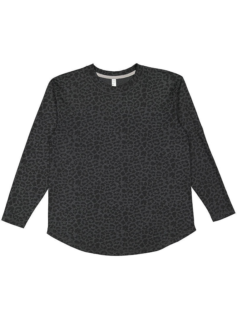 Women's 2X-Large Black Leopard LAT Apparel 3508 