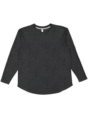 Women's 2X-Large Black Leopard LAT Apparel 3508 