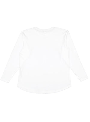 Women's 2X-Large White LAT Apparel 3508 