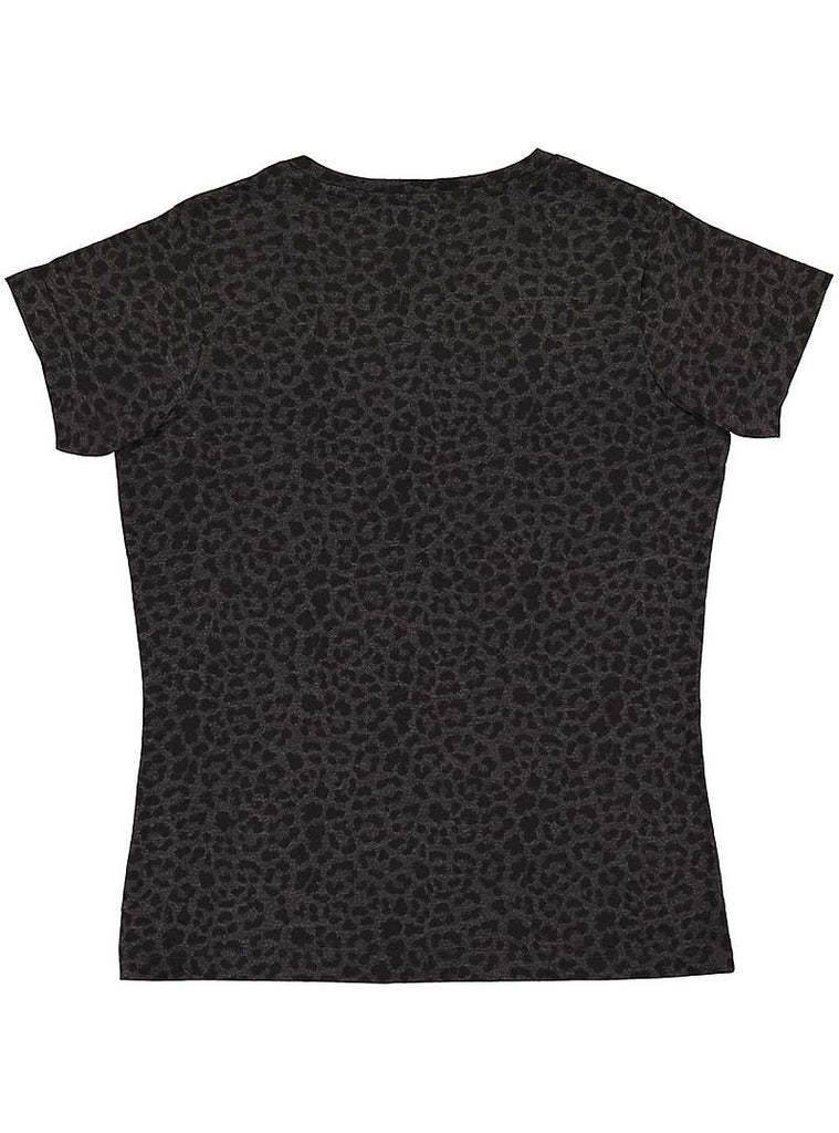 Women's 3X-Large Black Leopard LAT Apparel 3516 