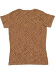 Women's 3X-Large Brown Leopard LAT Apparel 3516 