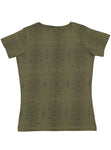 Women's 3X-Large Green Reptile LAT Apparel 3516 