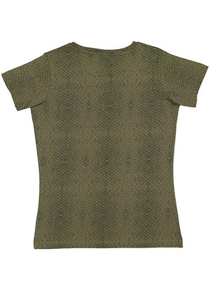 Women's 3X-Large Green Reptile LAT Apparel 3516 