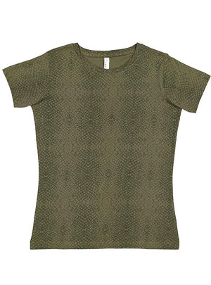 Women's 3X-Large Green Reptile LAT Apparel 3516 