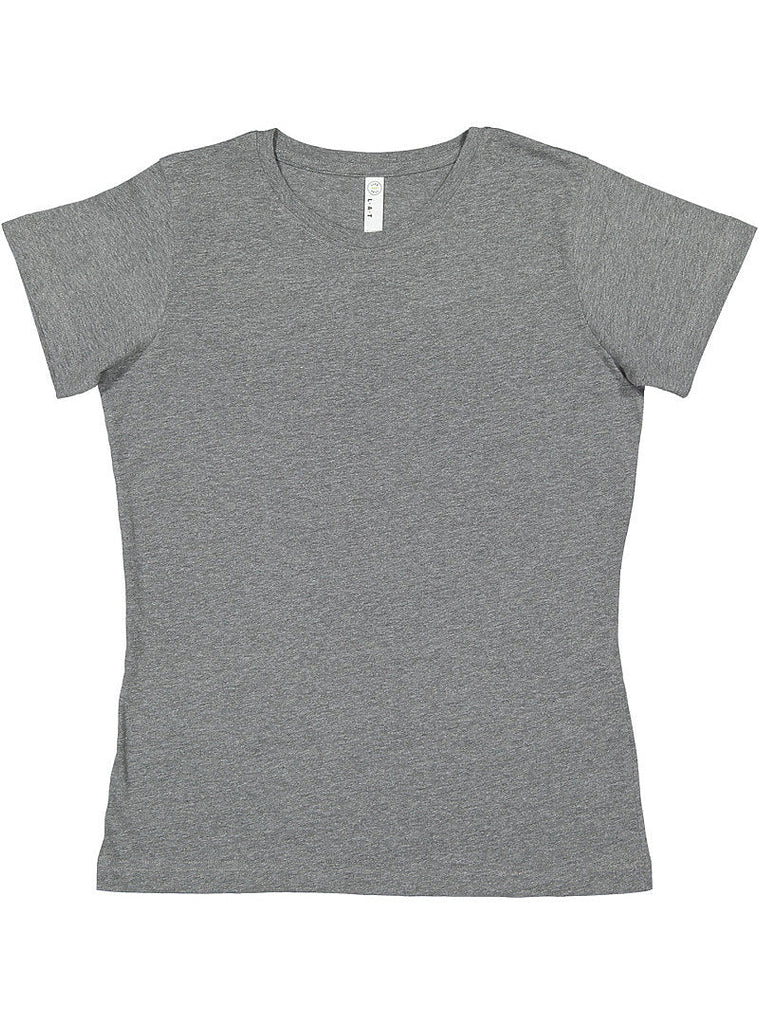 Women's 3X-Large Granite Heather LAT Apparel 3516 