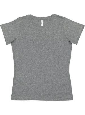 Women's 3X-Large Granite Heather LAT Apparel 3516 